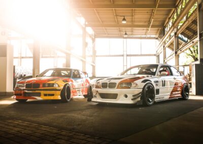 BMW E36 vs E46 M3 – Art Cars