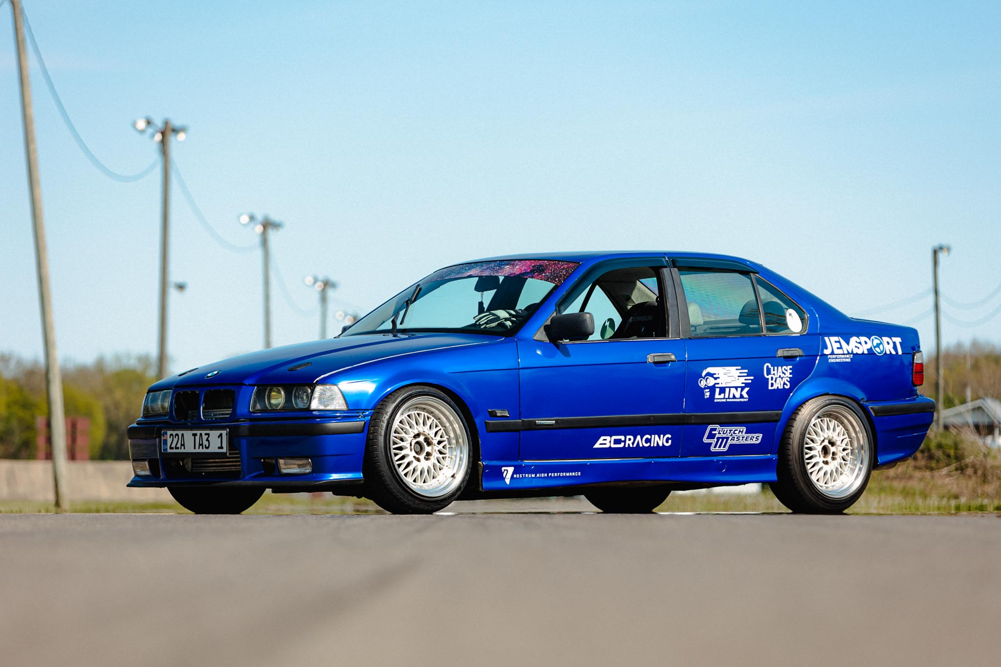 E36 BC Racing coilovers