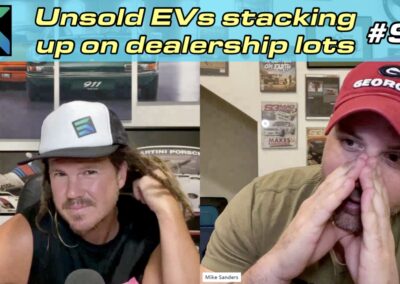 Unsold EVs are stacking-up at dealerships