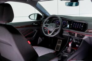 Jetta GLI 40th anniversary interior accents