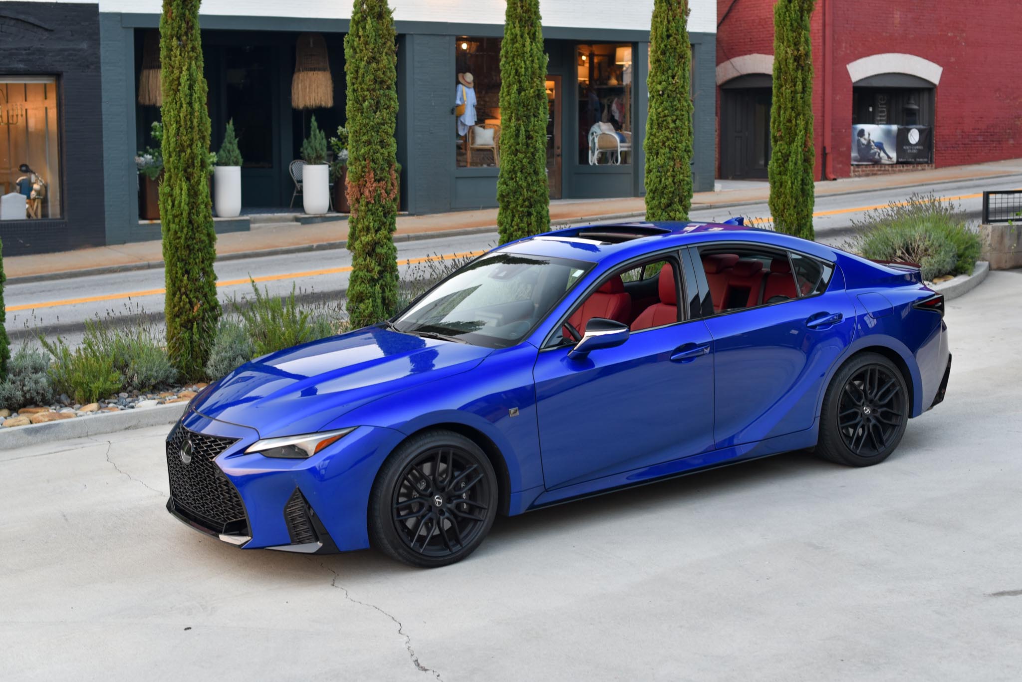 ultrasonic blue Lexus IS