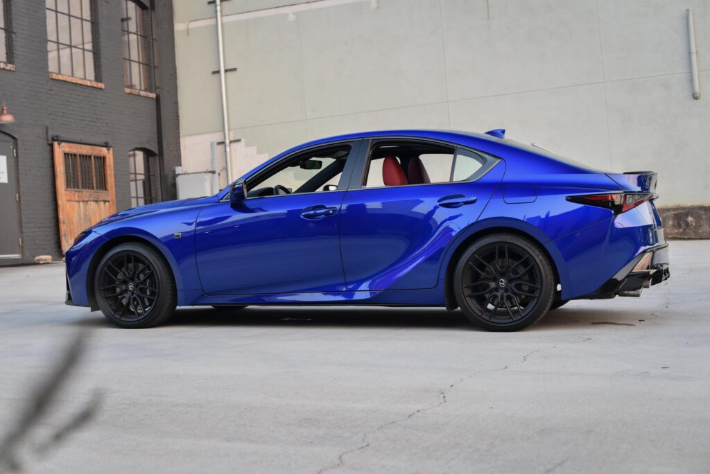 ultrasonic blue Lexus IS