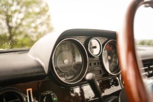 old Mercedes Benz interior