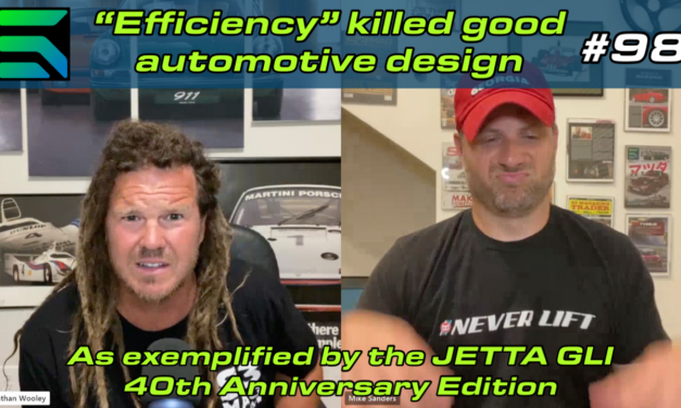 “Efficiency” killed good automotive design