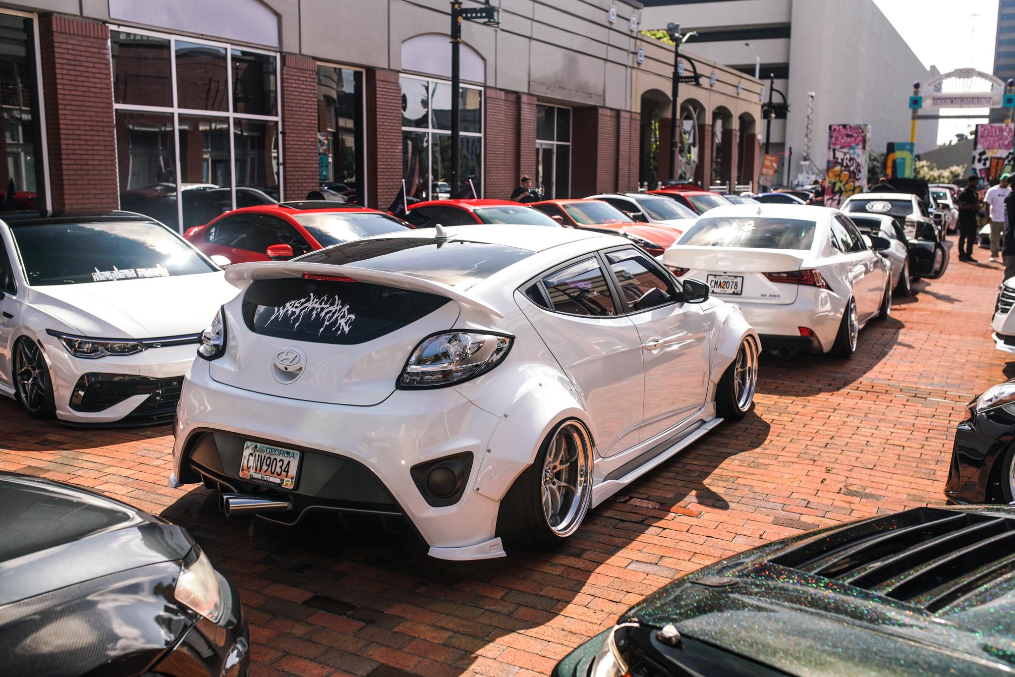 lowered Veloster