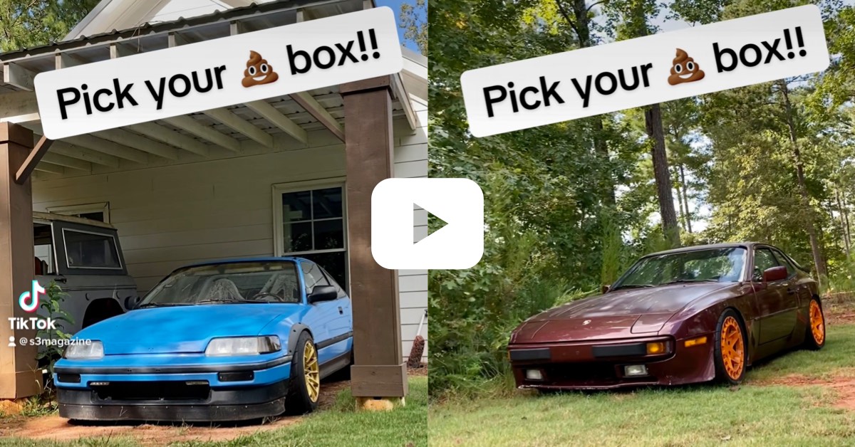 Pick your poison – CRX or 944
