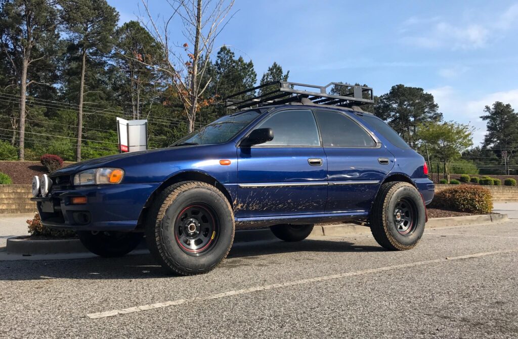lifted Subaru impreza wagon
