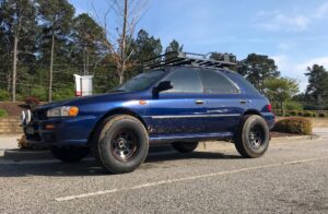 lifted Subaru impreza wagon