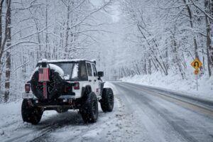 Jeep snow