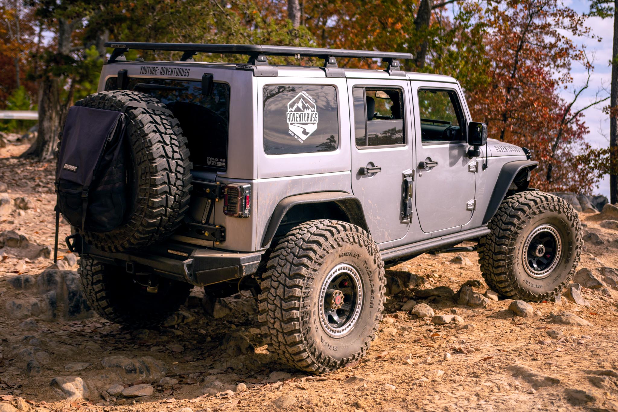 Jeep on 40 tires
