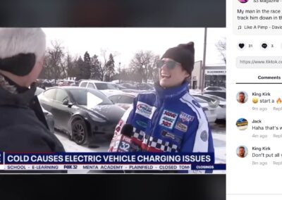 EVs stranding people in the cold