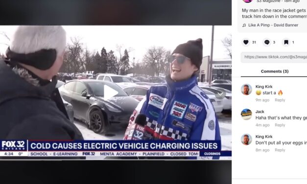 EVs stranding people in the cold