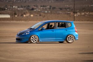 Lowered Honda Fit