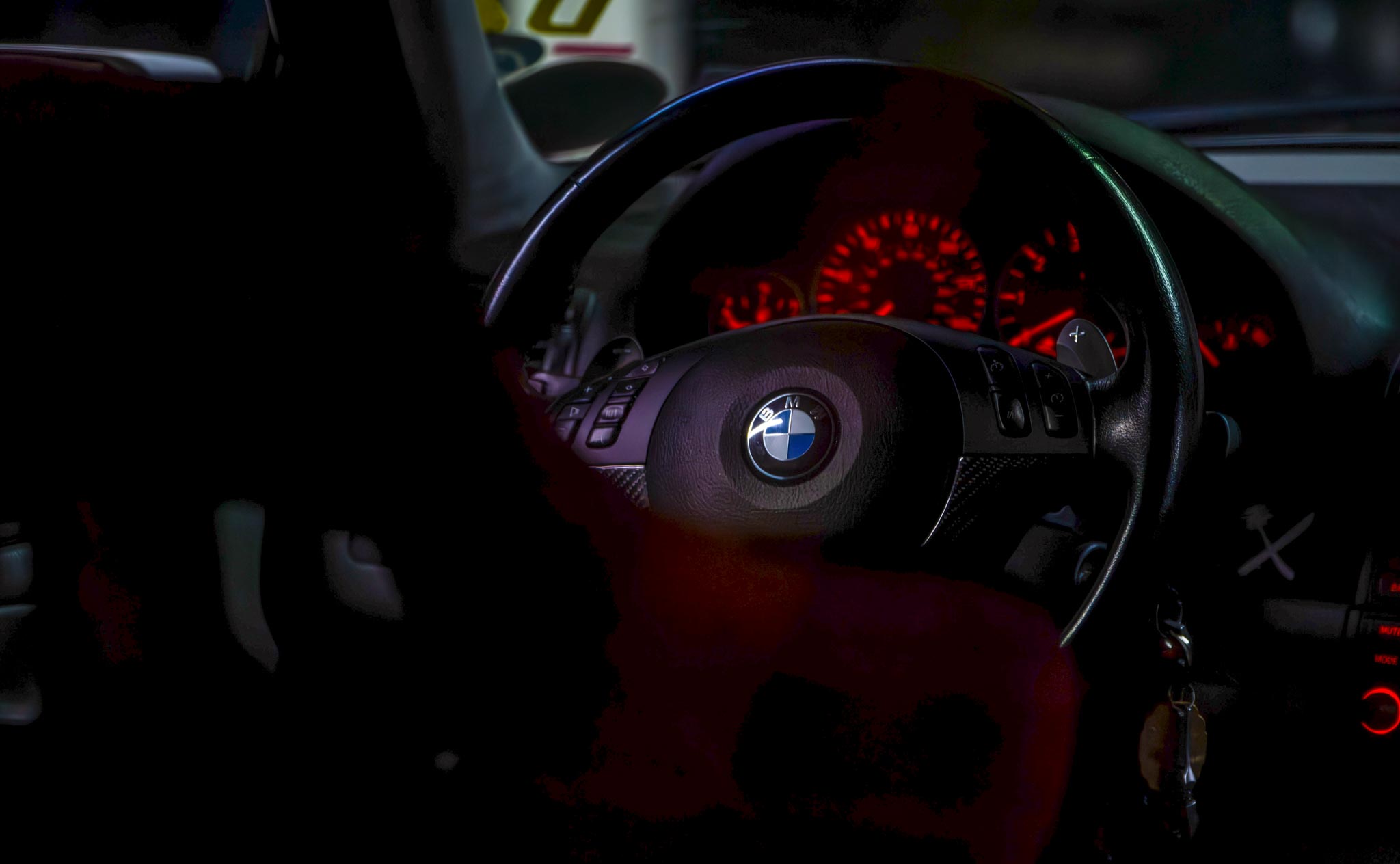 BMW M3 steering wheel