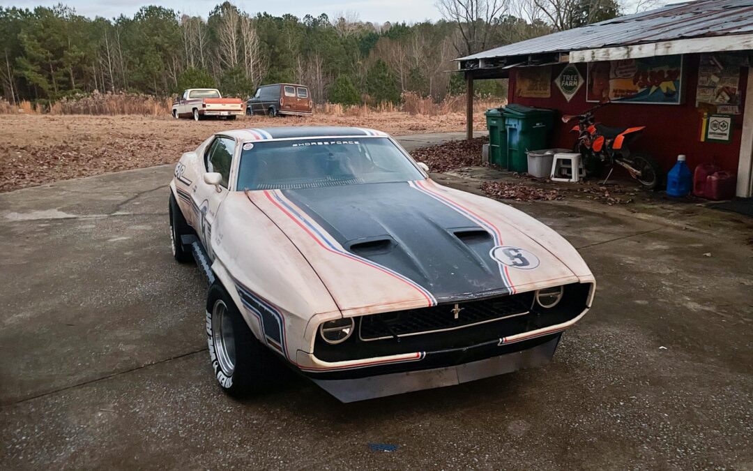 body-swapped Mustang MACH 1 on a $5,000 budget