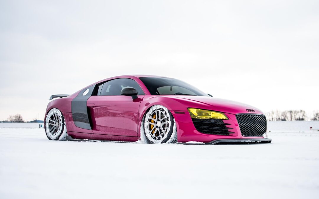Audi R8 – with an R8ed message