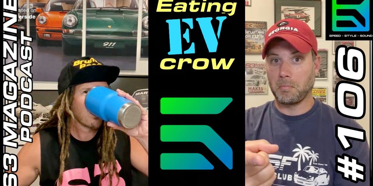 Wooley eats some EV crow