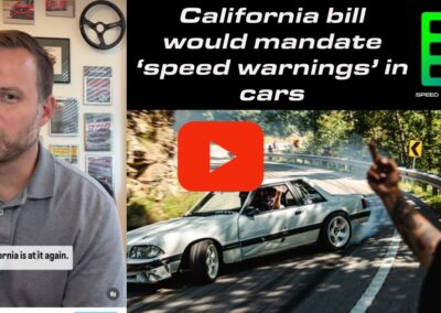California bill aims to put mandatory ‘speed warnings’ in new cars