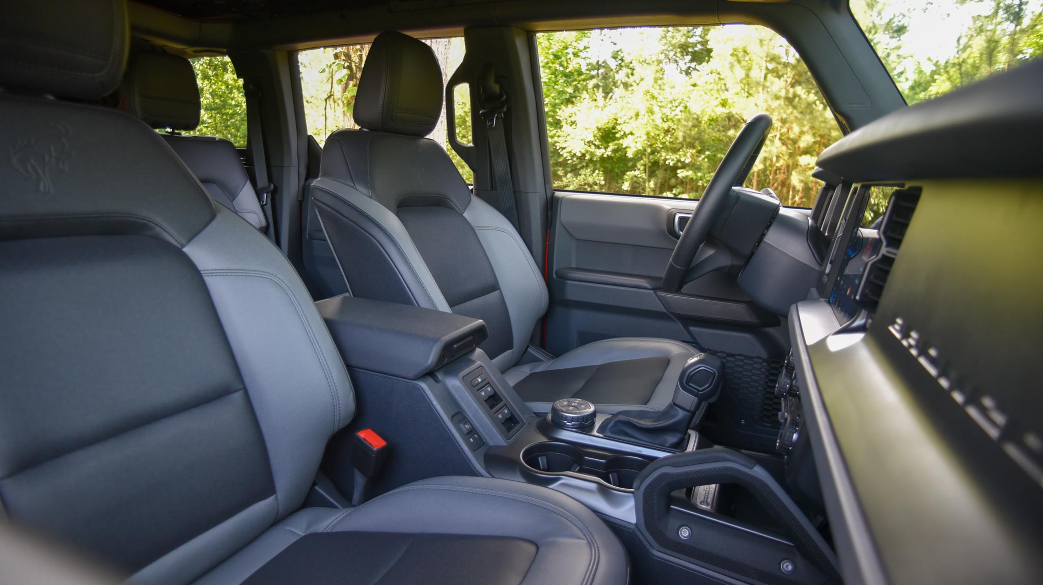 Bronco interior