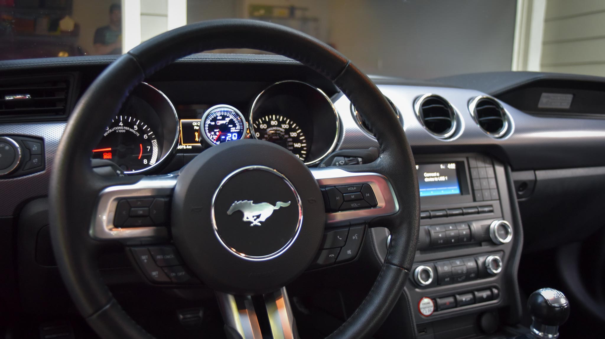 Supercharged S550 Mustang - Prosport boost gauge install - S3 Magazine