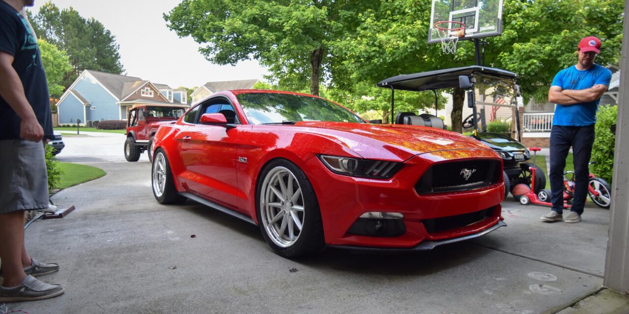 Supercharged S550 Mustang – Prosport boost gauge install