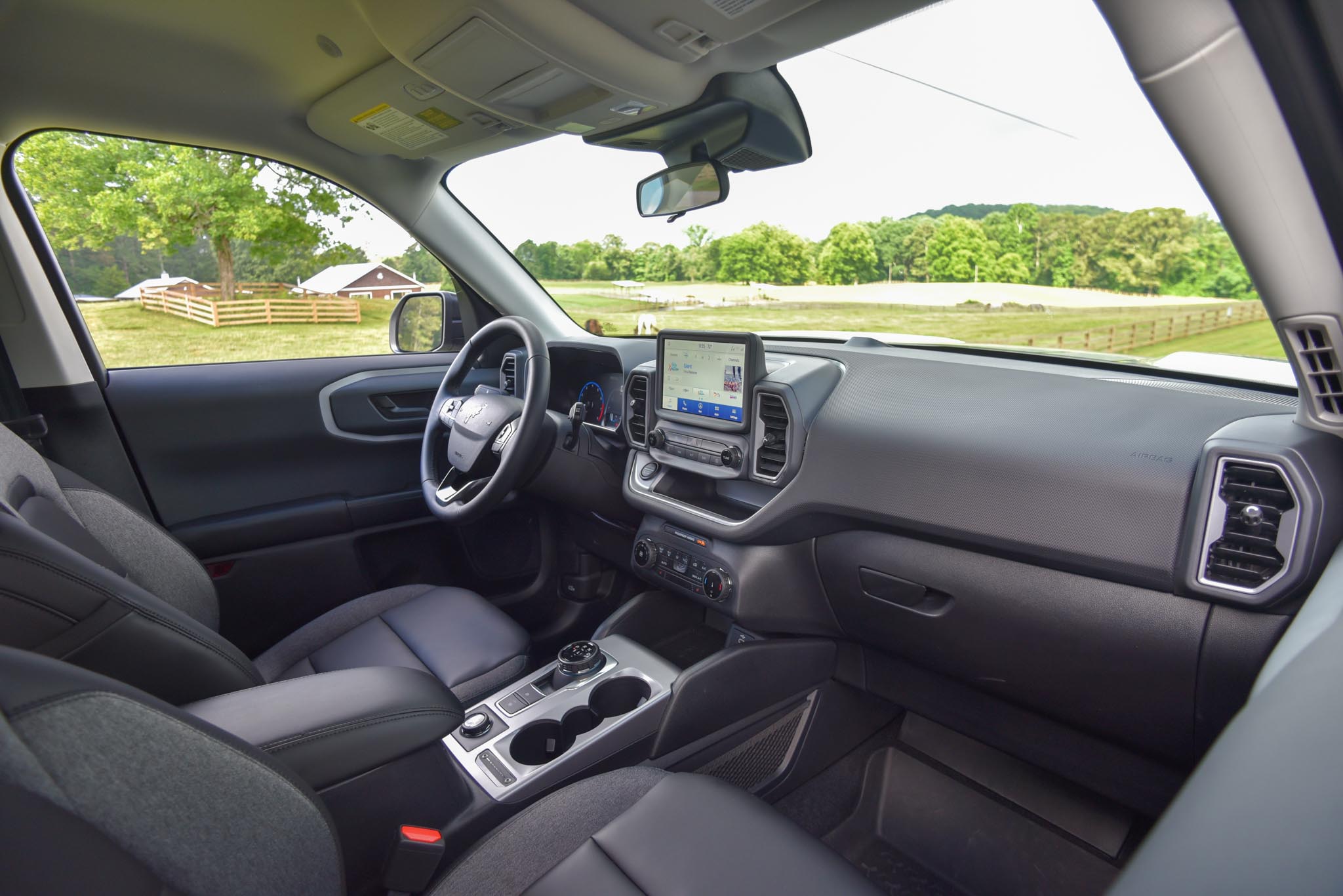 Bronco Sport interior