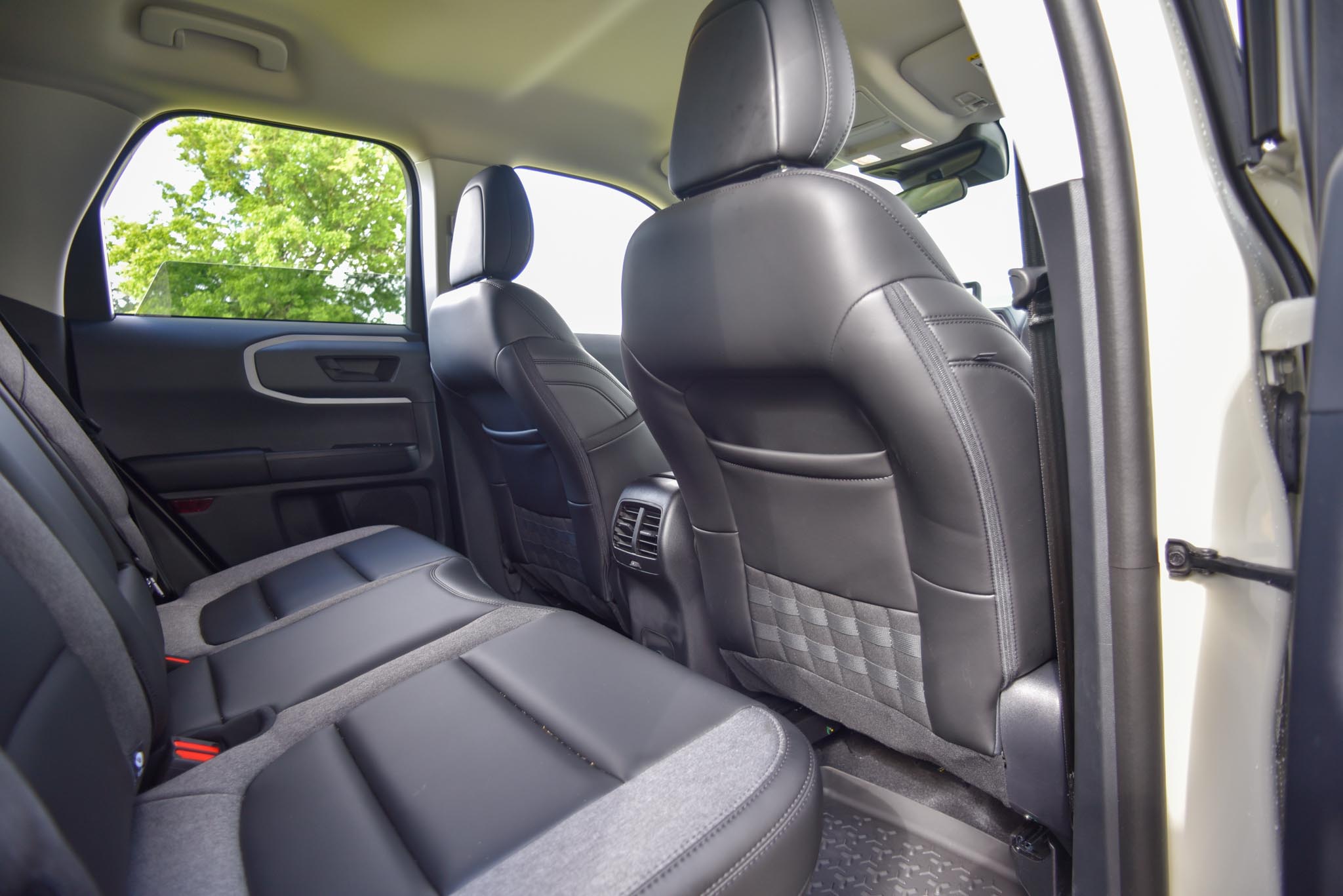 Bronco Sport rear seat