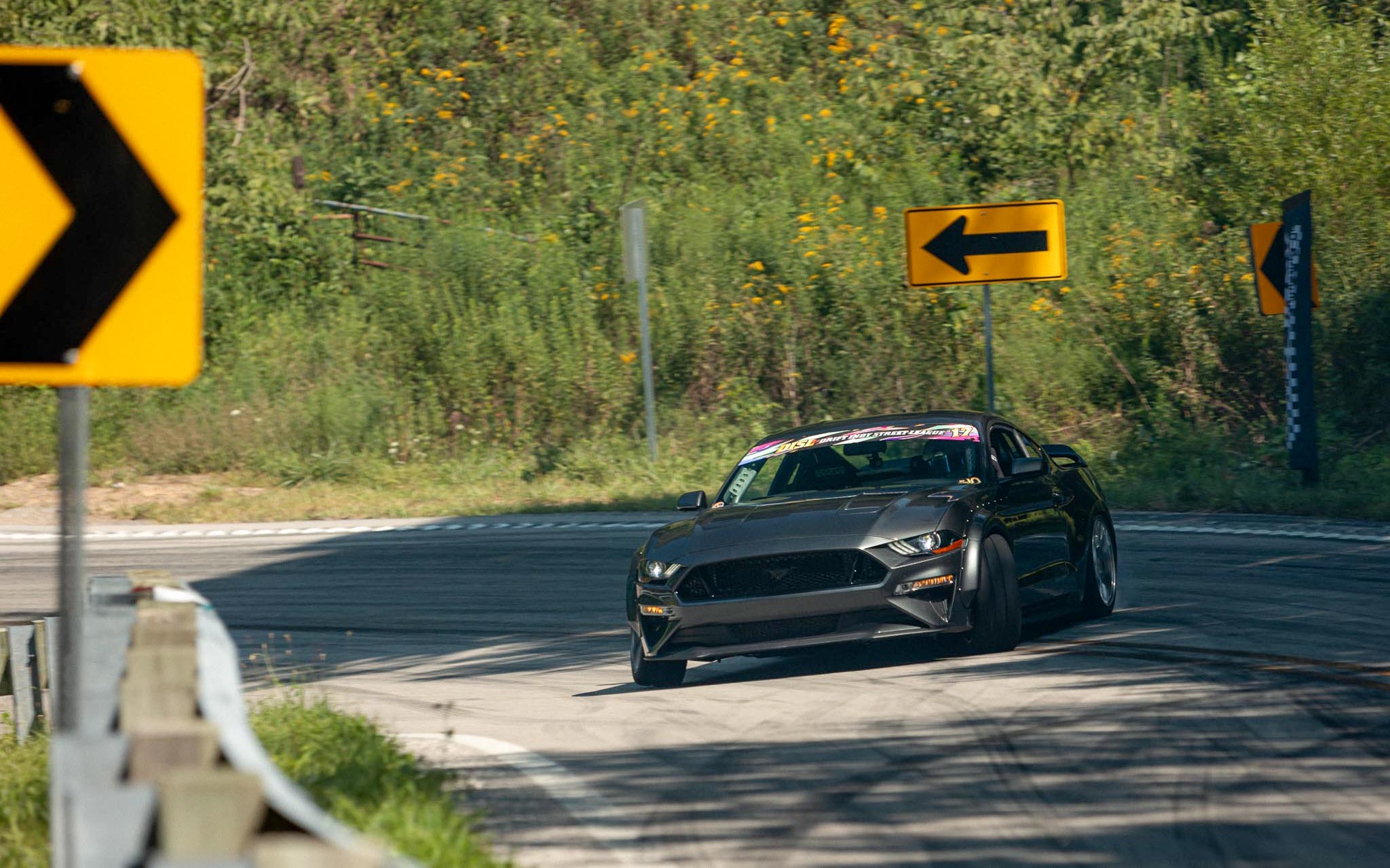 drift S550 Mustang