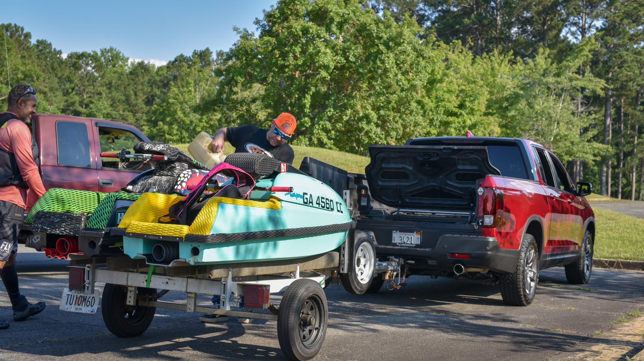 Honda Ridgeline bed storage