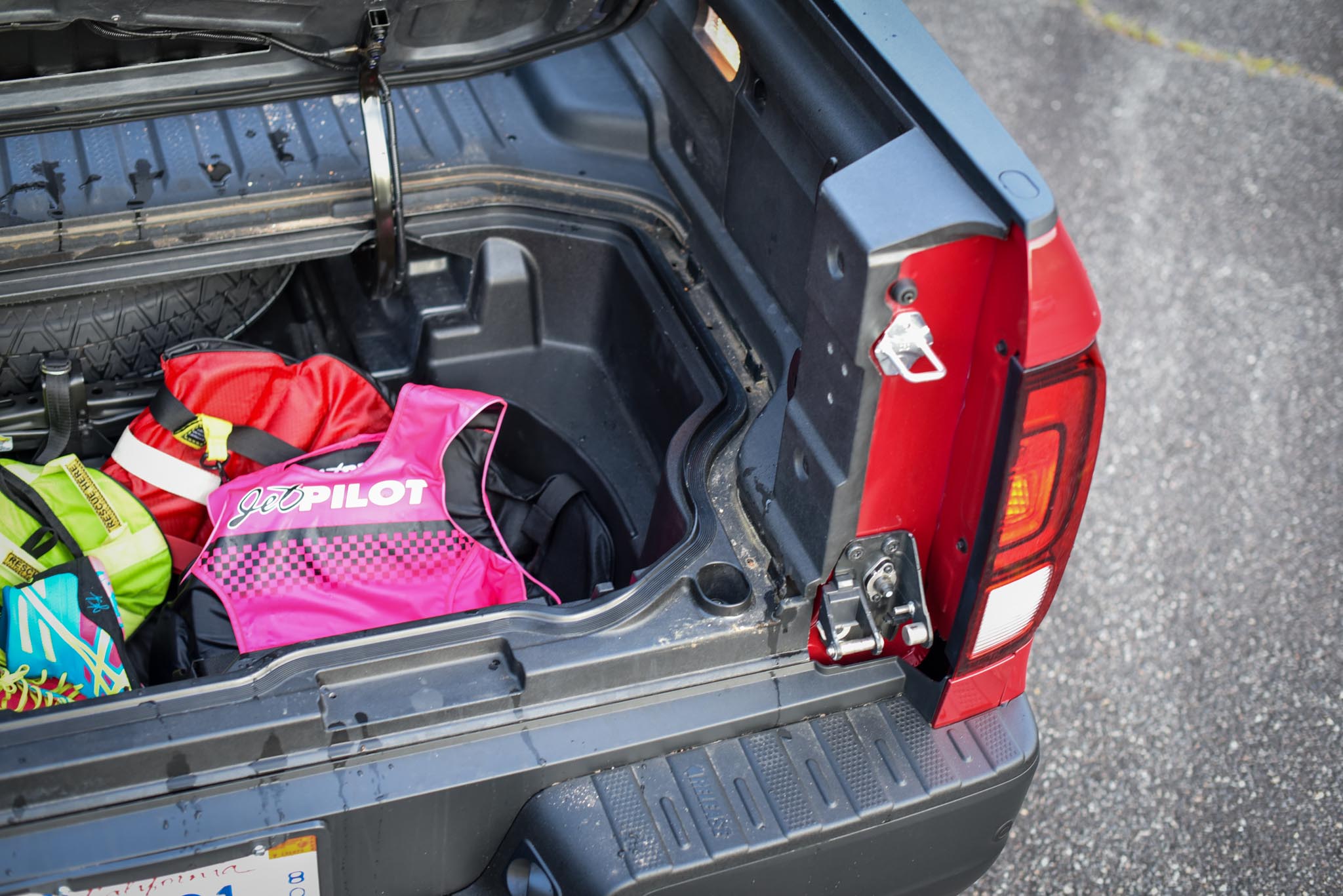 Honda Ridgeline bed