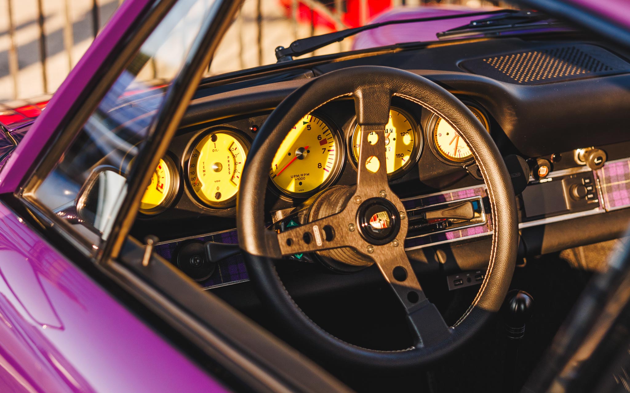 air-cooled 911 interior