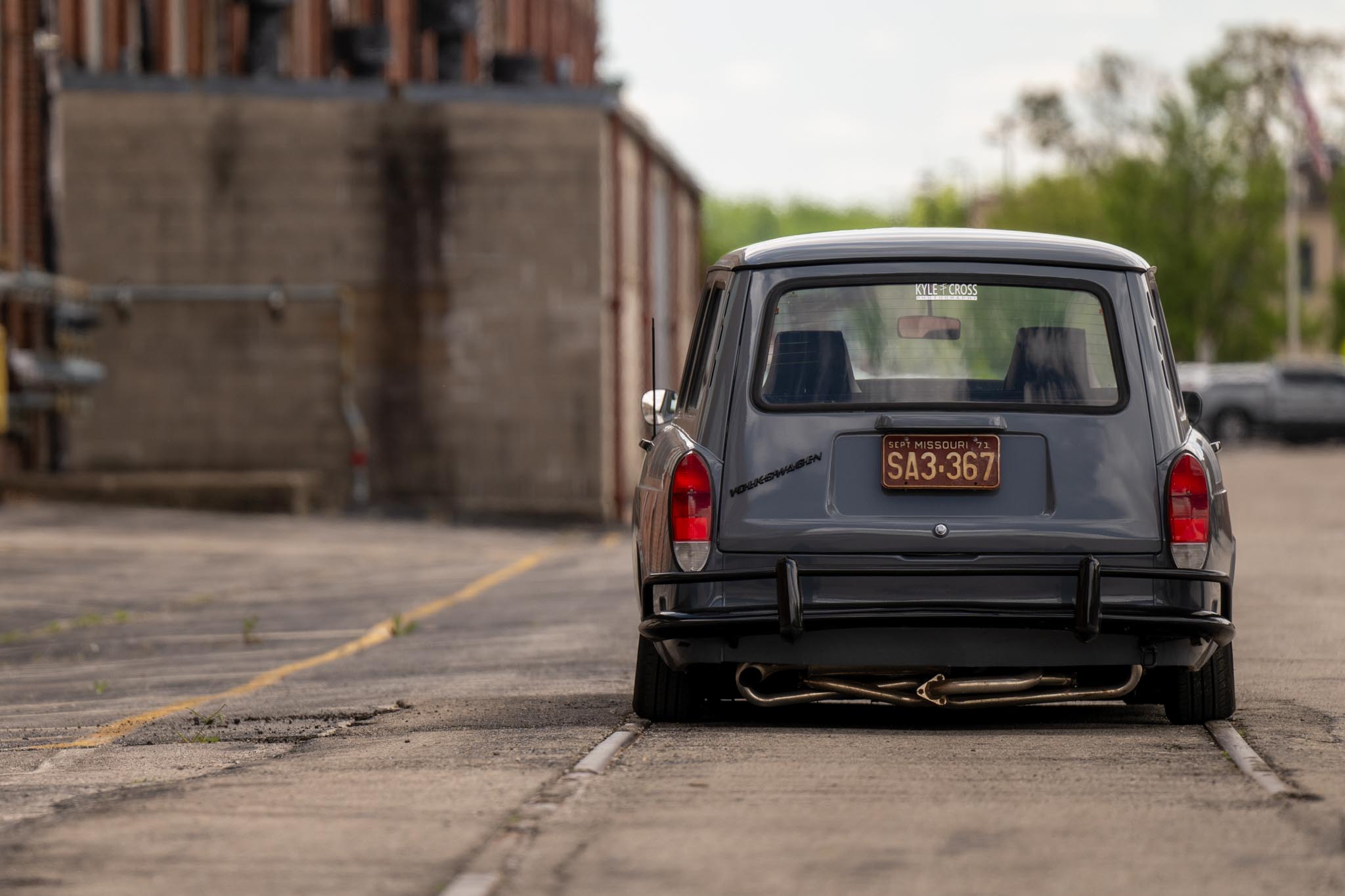 lowered Volkswagen Squareback