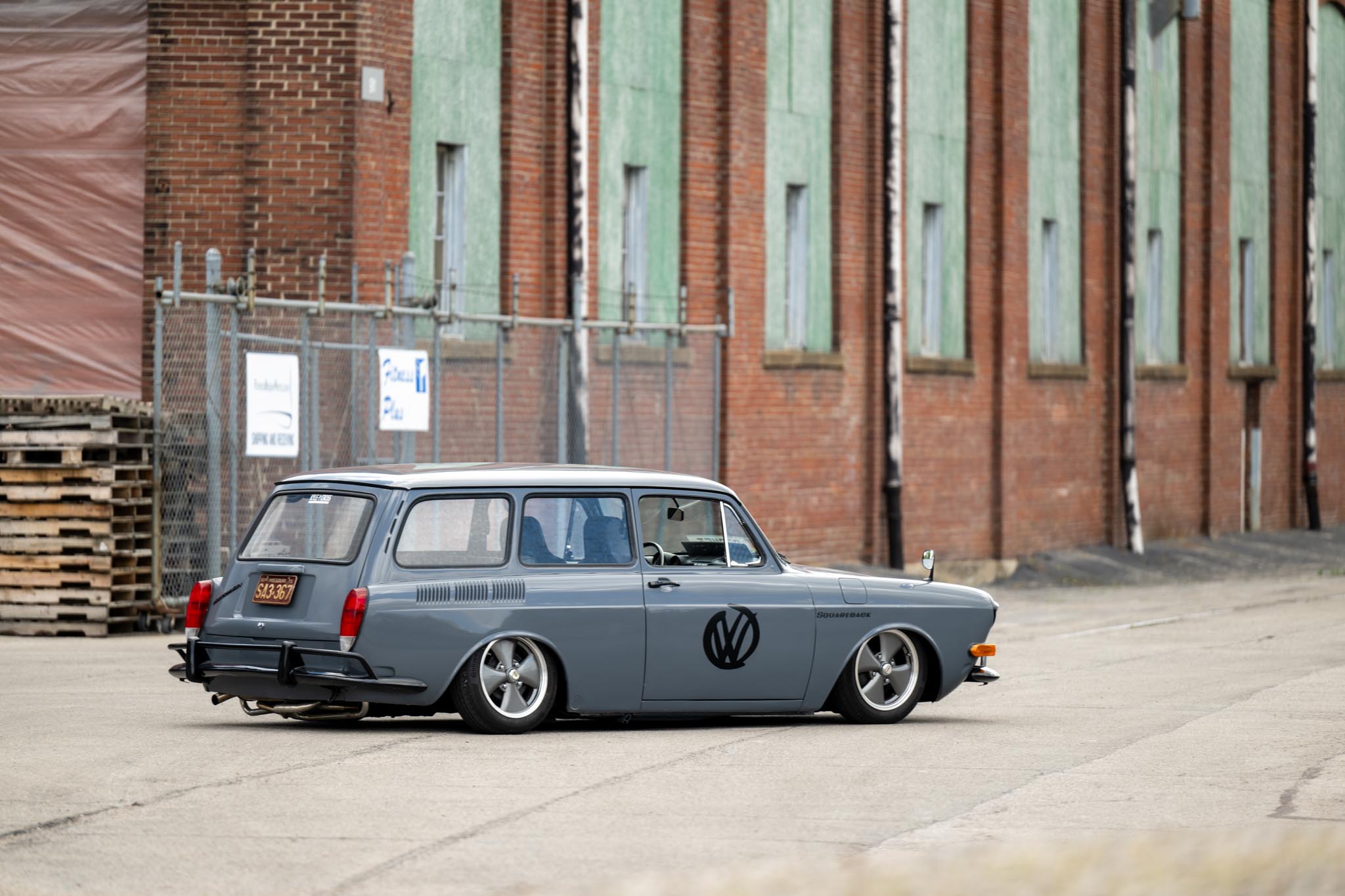 gray VW Squareback