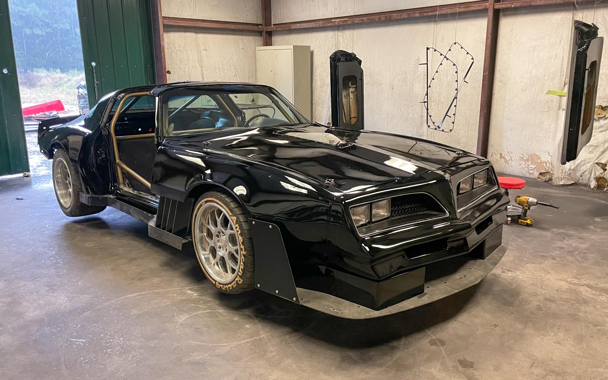 black 2nd gen firebird trans am