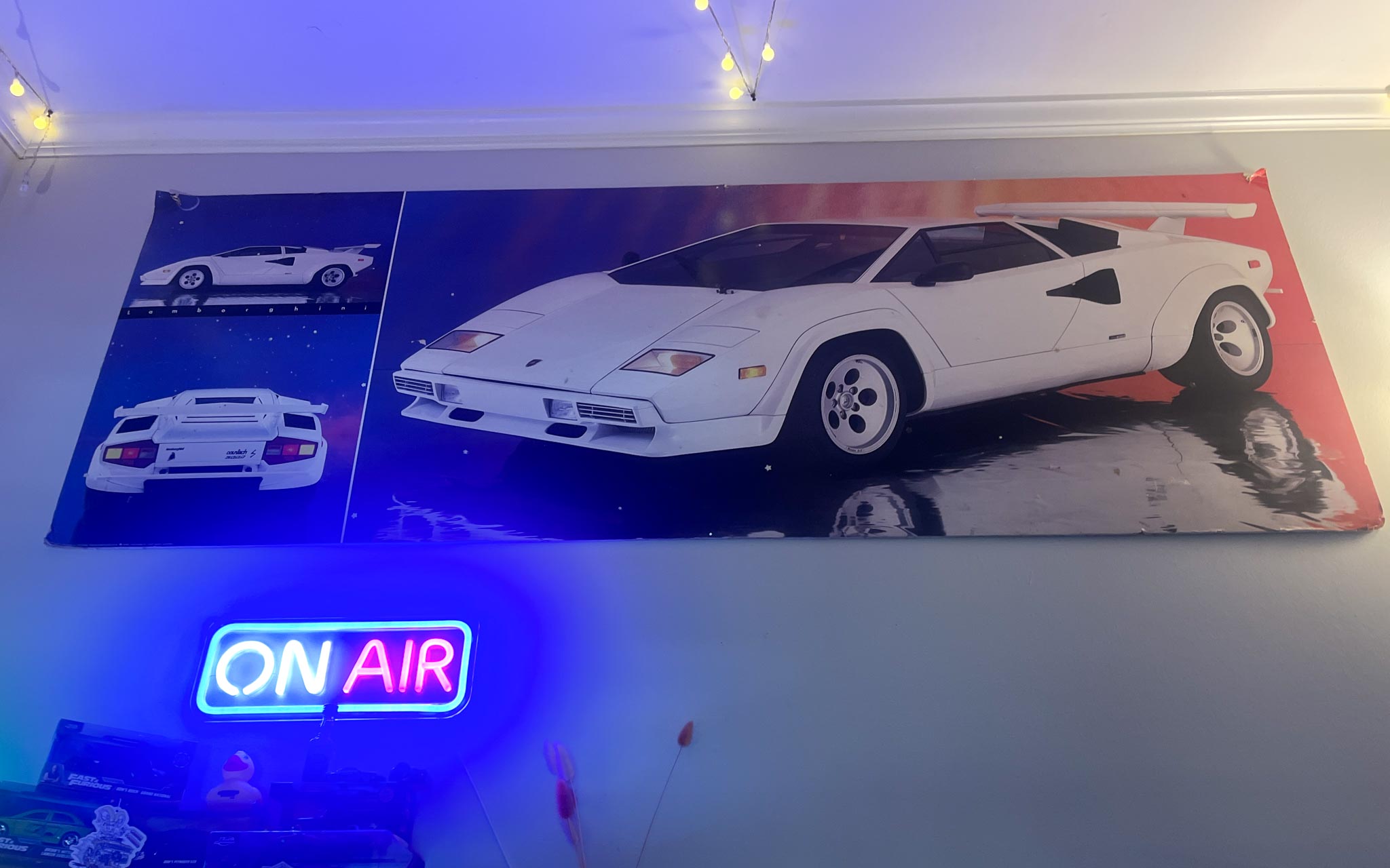 Lamborghini Countach poster