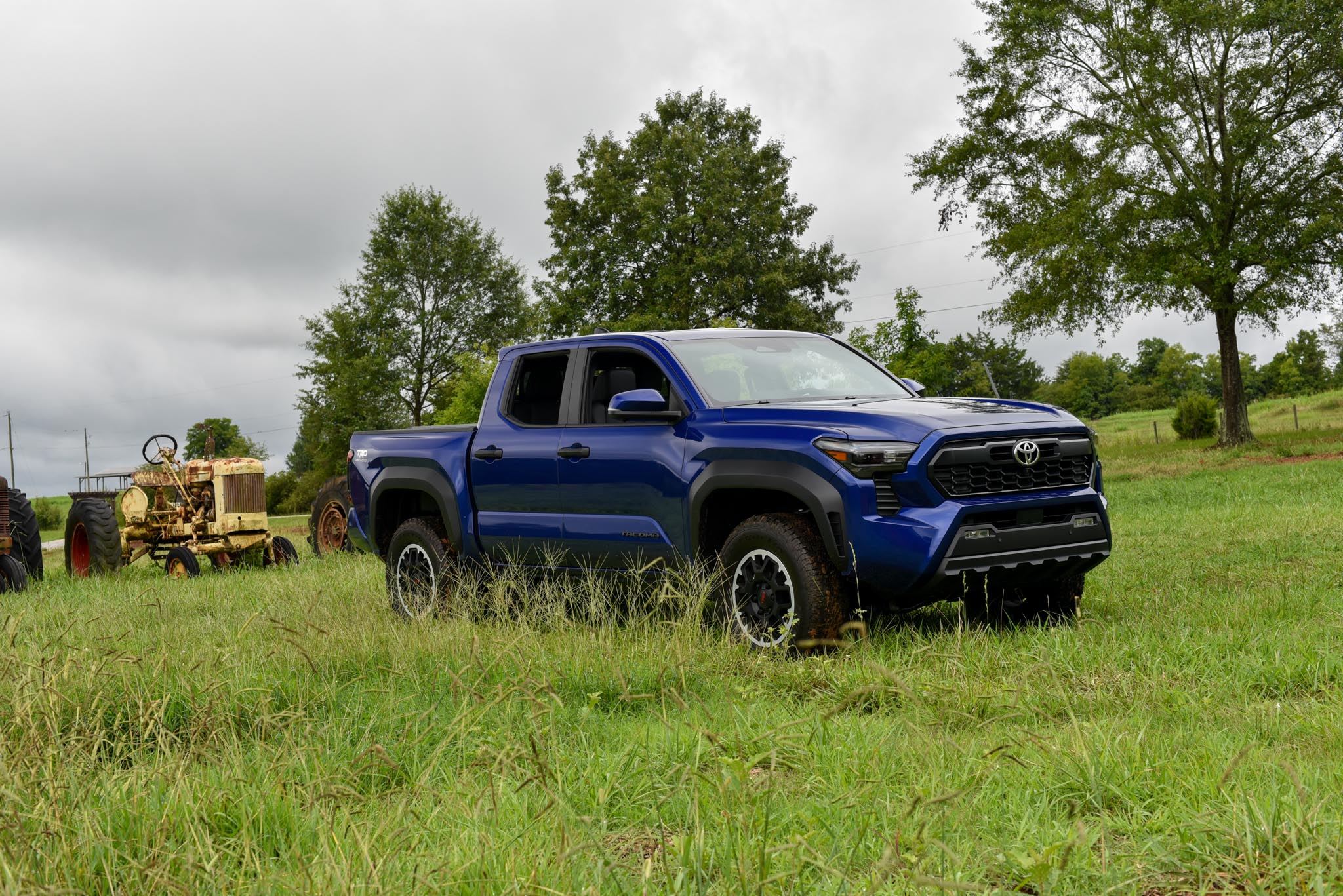 Tacoma TRD blue crush turbo no hybrid