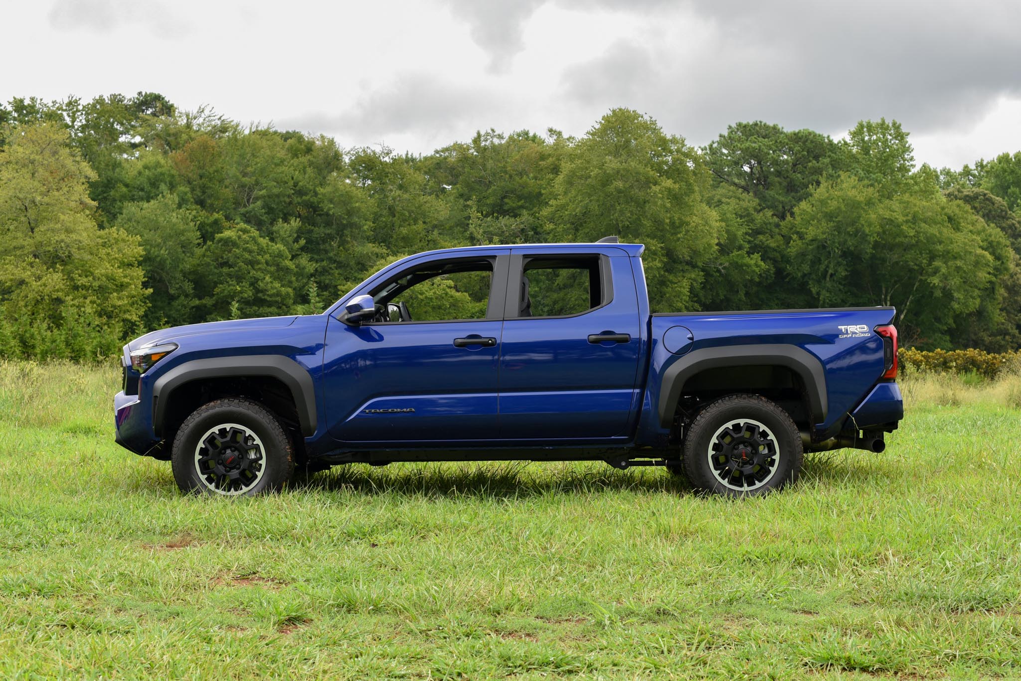 2024 Toyota Tacoma double cab 5ft bed blue crush