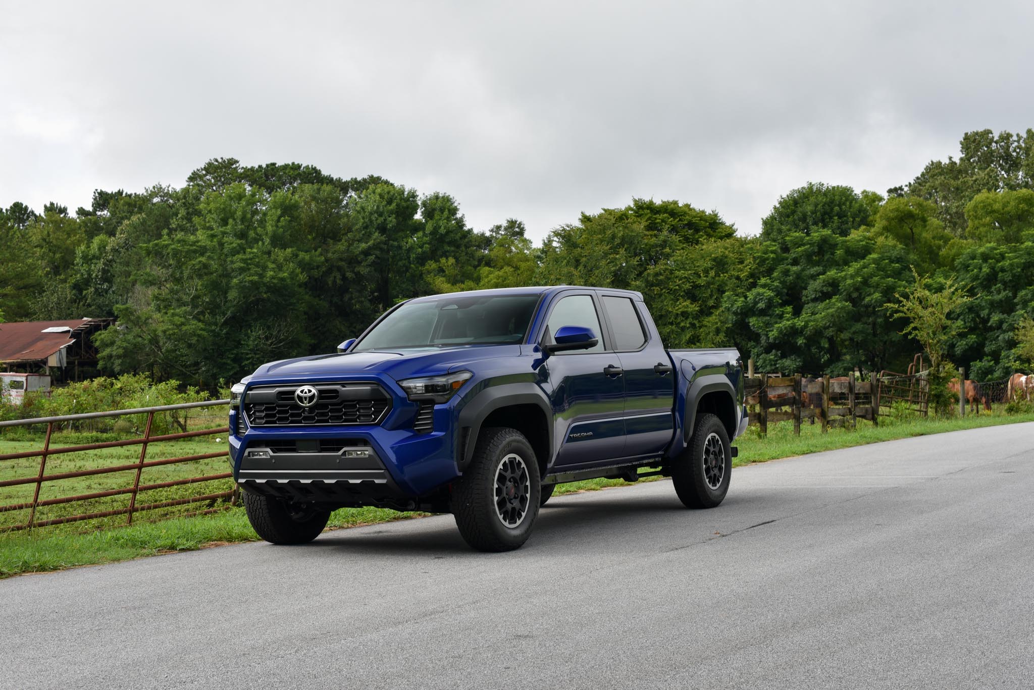 new 2024 blue crush Tacoma TRD Off Road 4WD