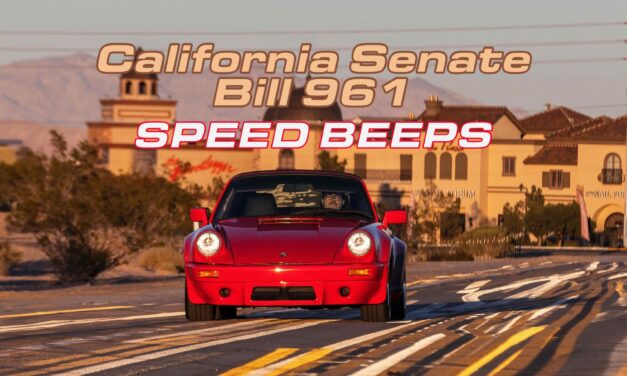 California Senate Bill 961 mandates ‘Speed Alert Systems’ by 2030