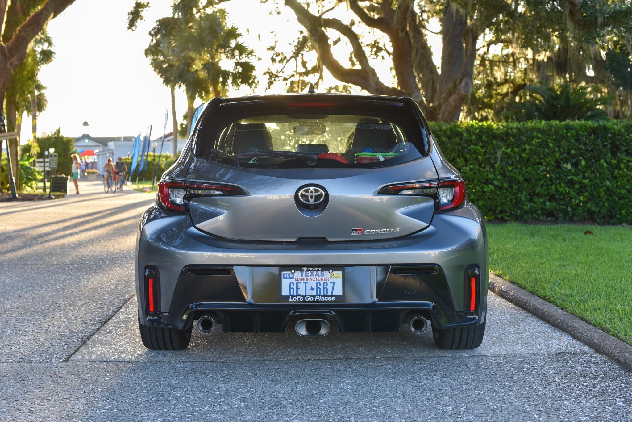 GR Corolla rear