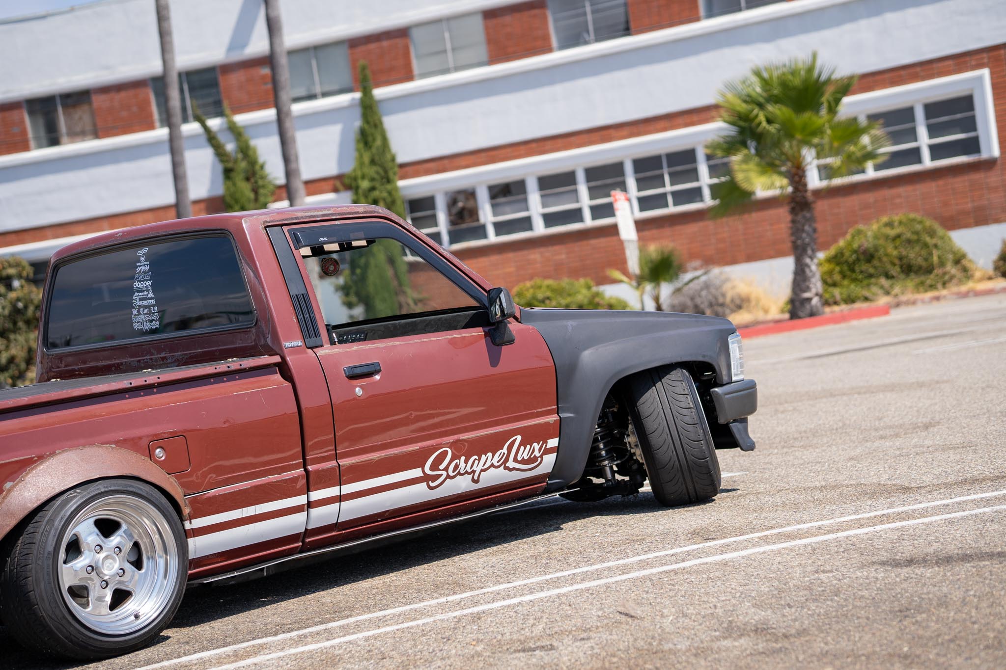 toyota drift truck steering angle