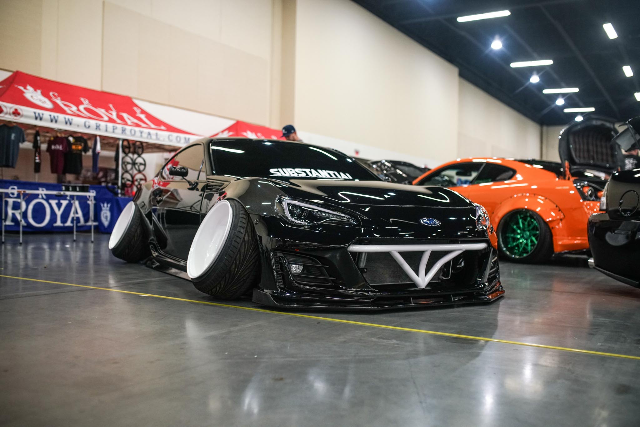 Stanced static FRS BRZ