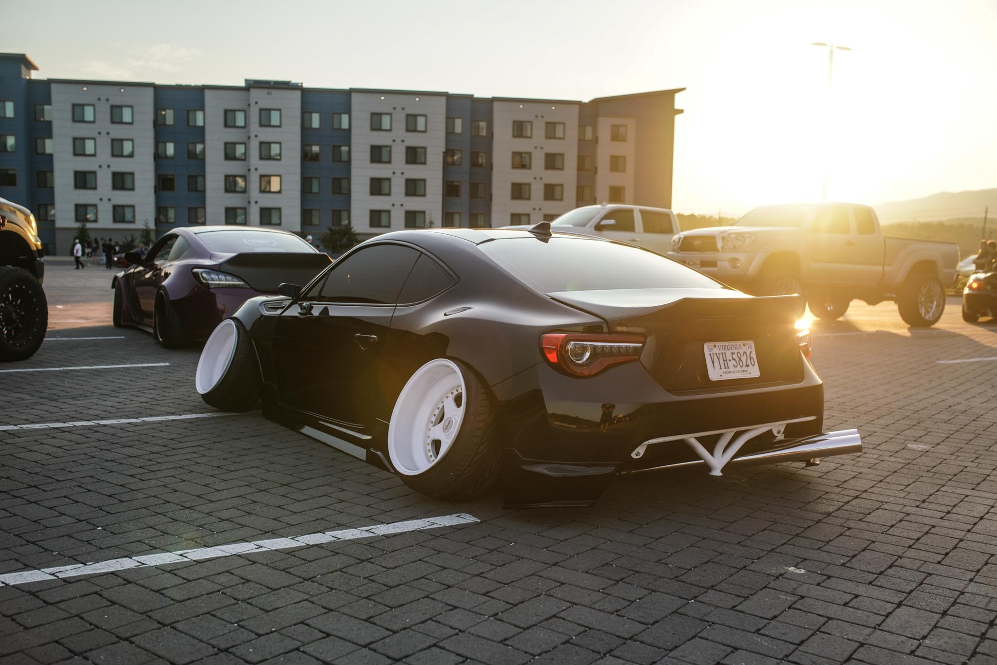 Stanced static FRS BRZ