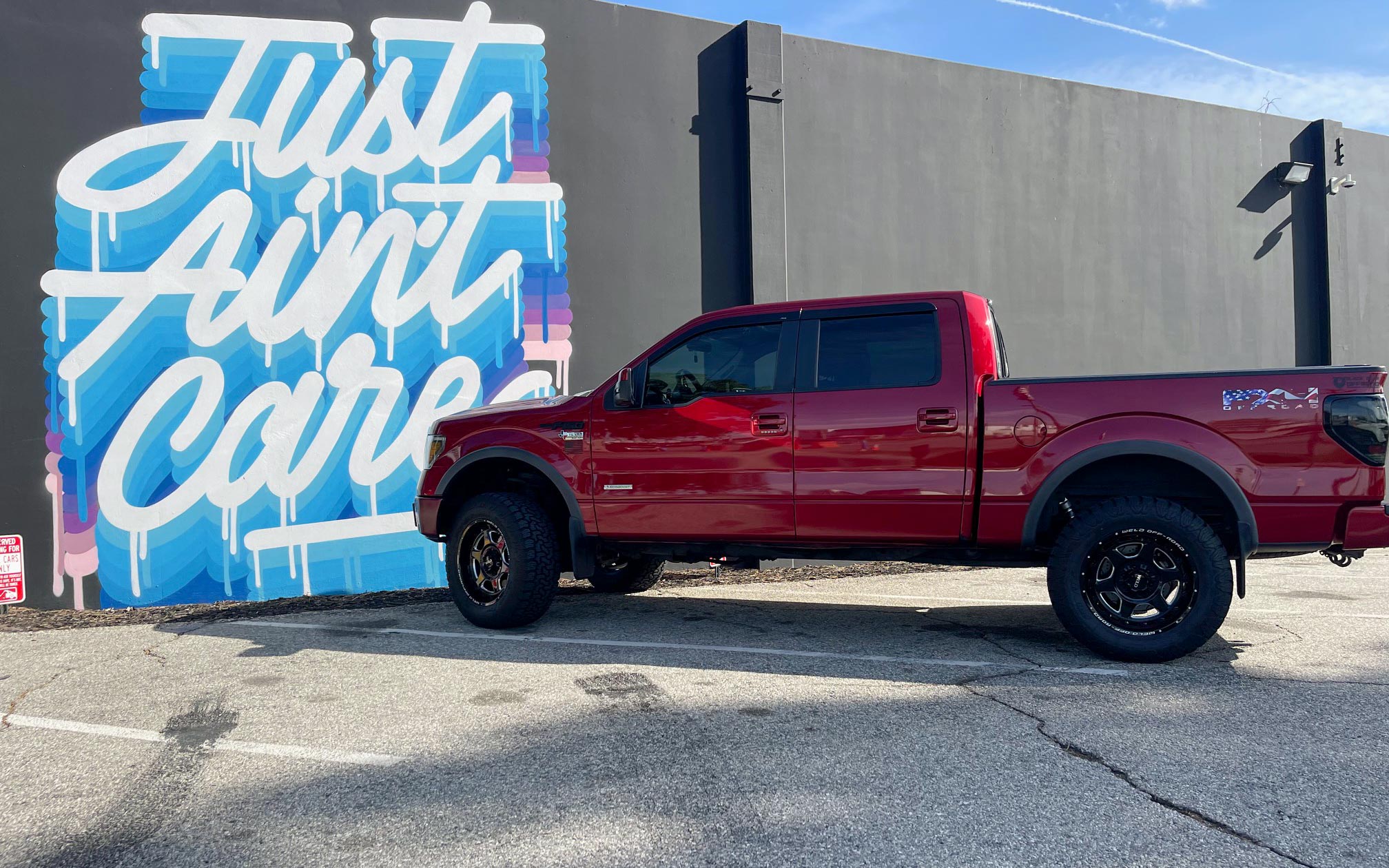 lifted F150