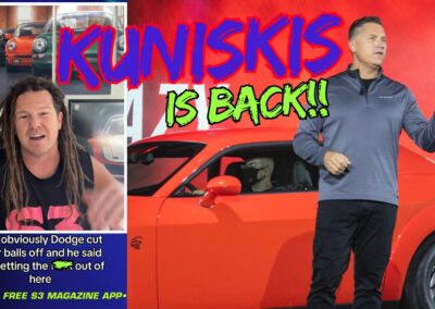 Tim Kuniskis is back!