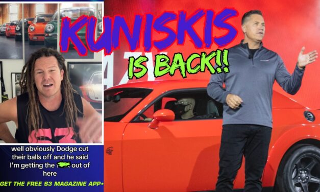 Tim Kuniskis is back!