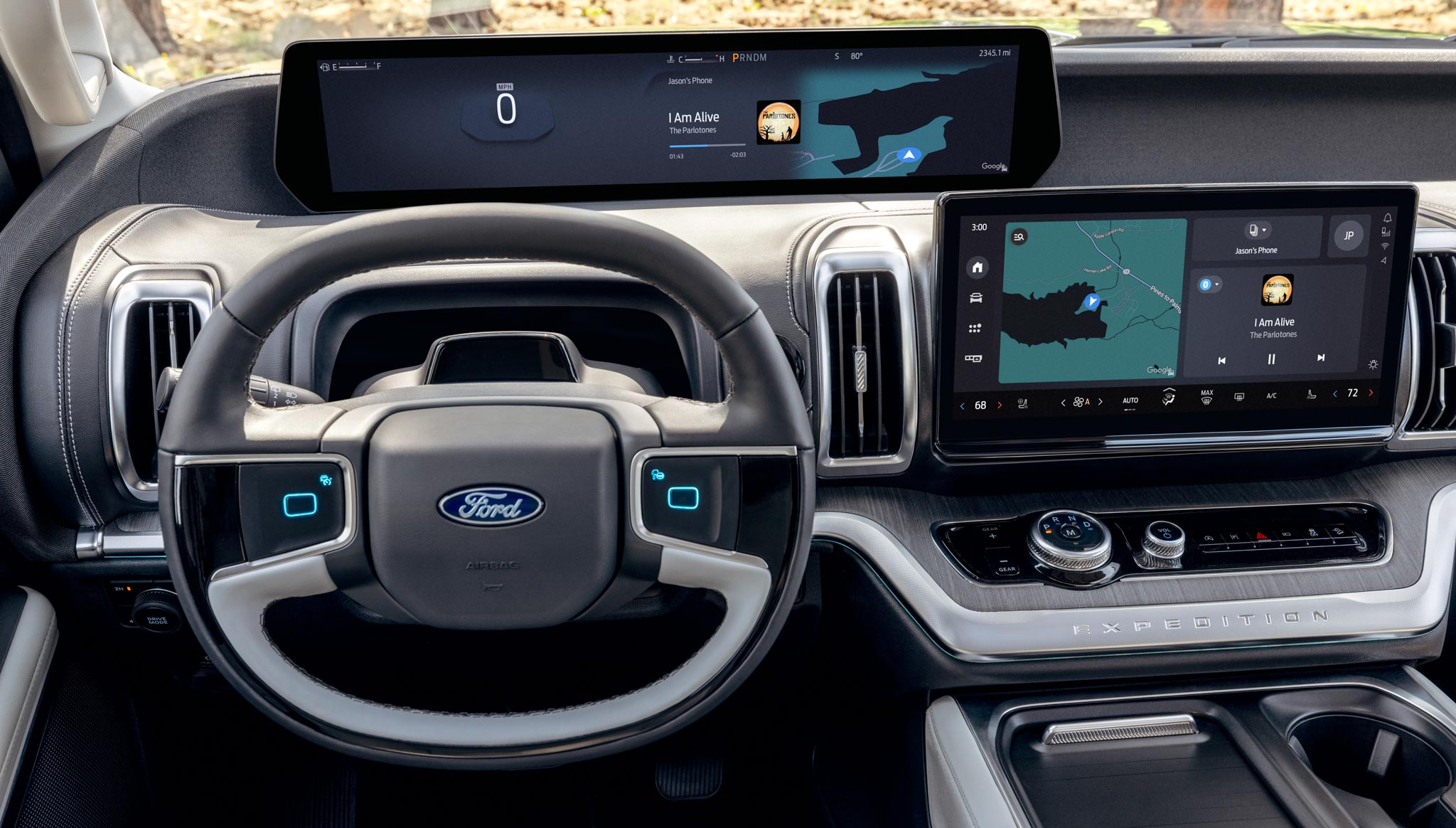 2025 Ford Expedition screen