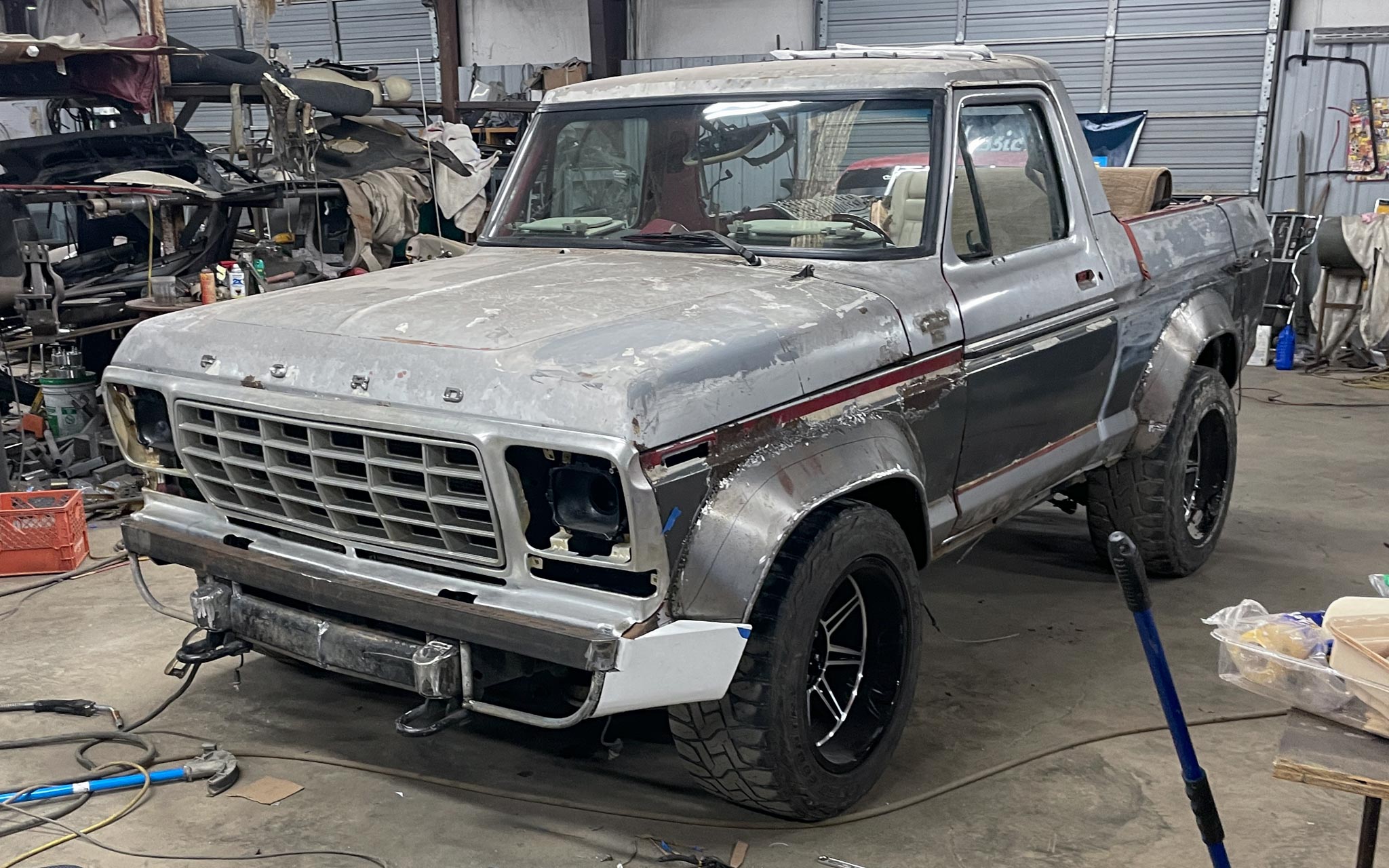 steel bronco flares