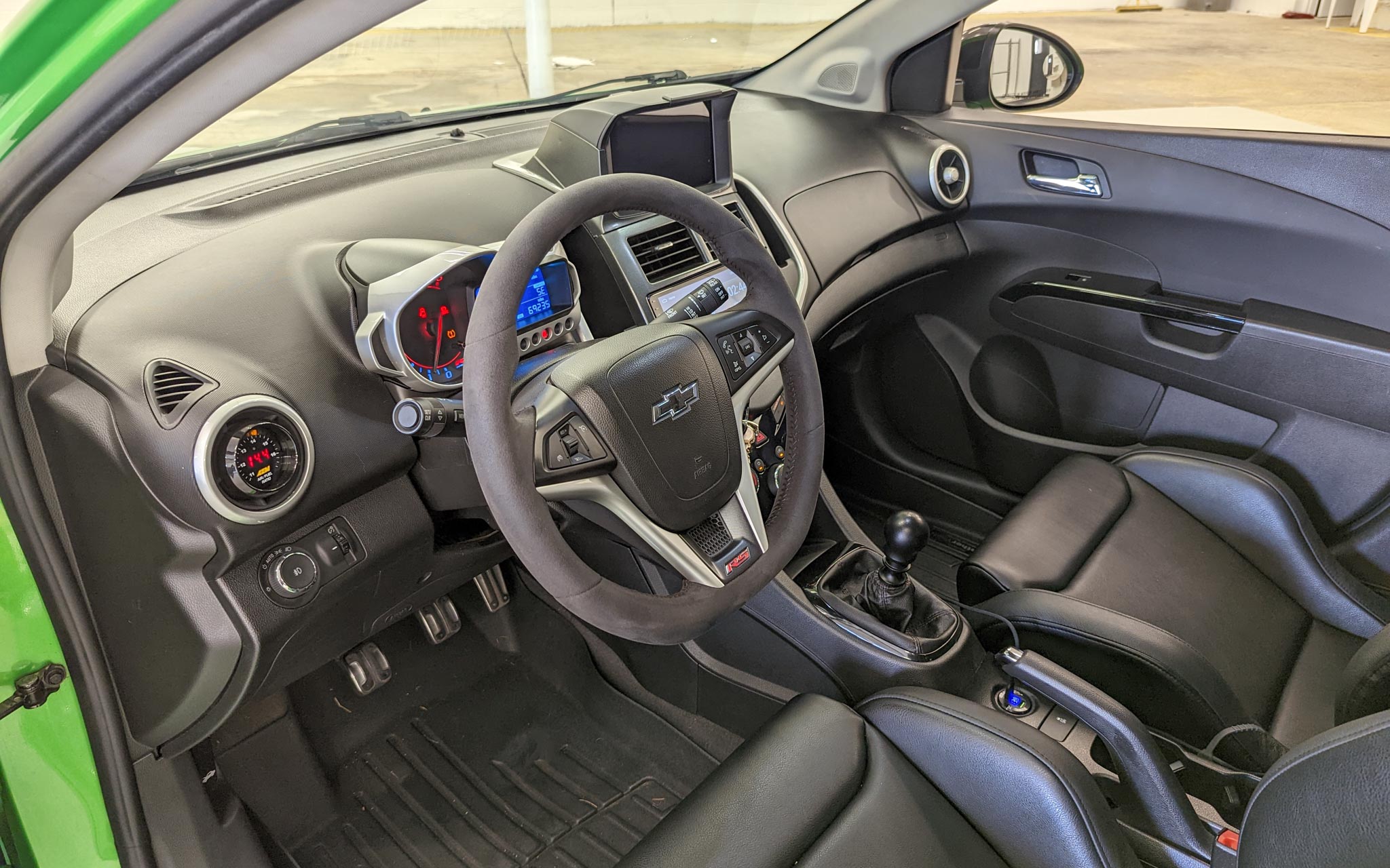 Chevy Sonic RS interior