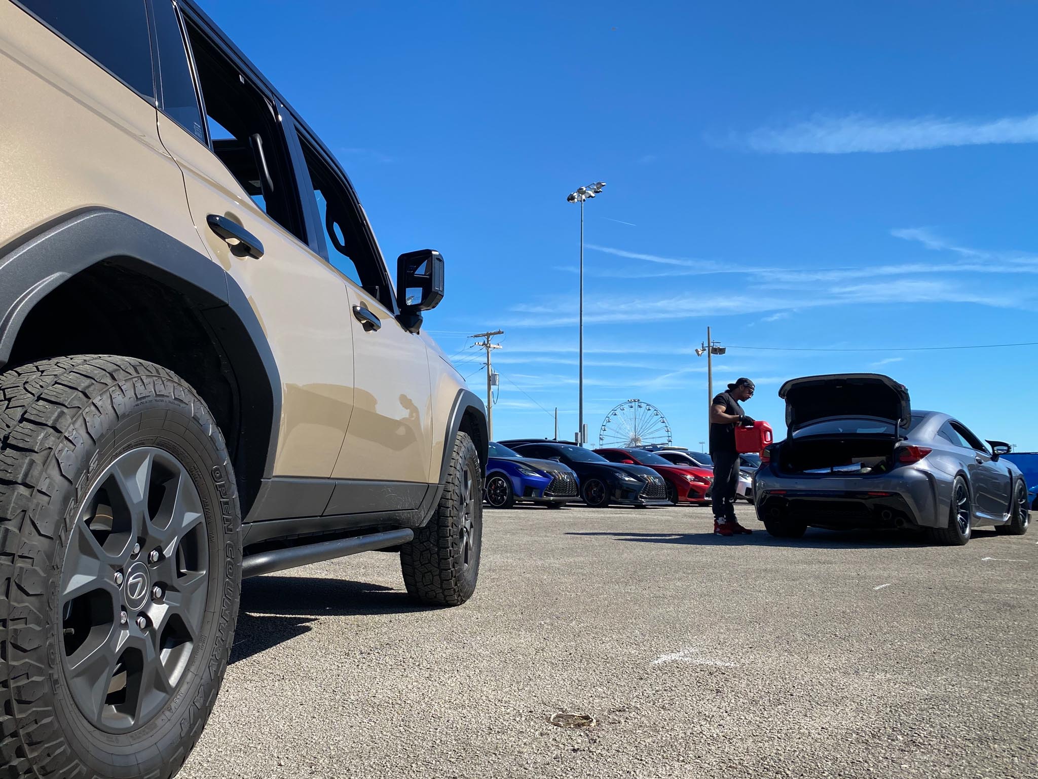 is Lexus GX 550 Overtrail lifted